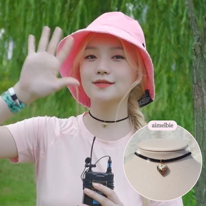 Vintage Heart Locket Choker ('Nevertheless Hyeji Yang, IVE Yujin, Rocketpunch Dahyun choker)