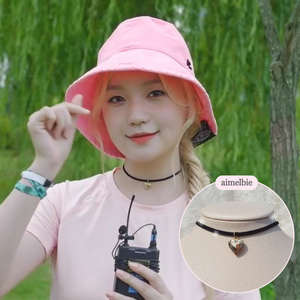 Vintage Heart Locket Choker (Bae Suzy from 'Doona!', IVE Yujin choker)