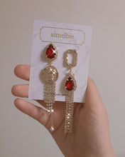 Load image into Gallery viewer, Apollon Red Earrings