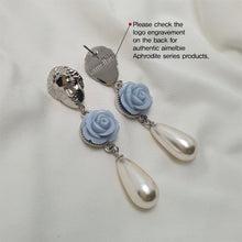 Load image into Gallery viewer, Aphrodite Series - The Rose Garden Earrings (Light Blue ver.)
