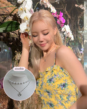 Load image into Gallery viewer, Pretzel Layered Pearl Choker Necklace - Silver ver. (Momoland Jooe Necklace)