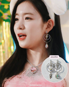 Rainbow Tinkerbell Earrings (H1-Key Hwiseo, Woo!ah! Wooyeon Earrings)