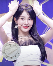 Load image into Gallery viewer, Starry Pearl Choker Necklace - Silver (Woo!ah! Nana, FIFTY FIFTY Sio, Kep1er Chaehyun Necklace)