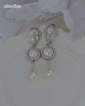 Load image into Gallery viewer, Aphrodite Series - The Elegance Earrings (Silver ver.)