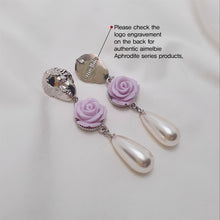 Load image into Gallery viewer, Aphrodite Series - The Rose Garden Earrings (Violet ver.)