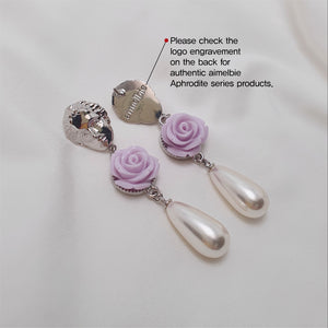 Aphrodite Series - The Rose Garden Earrings (Violet ver.)